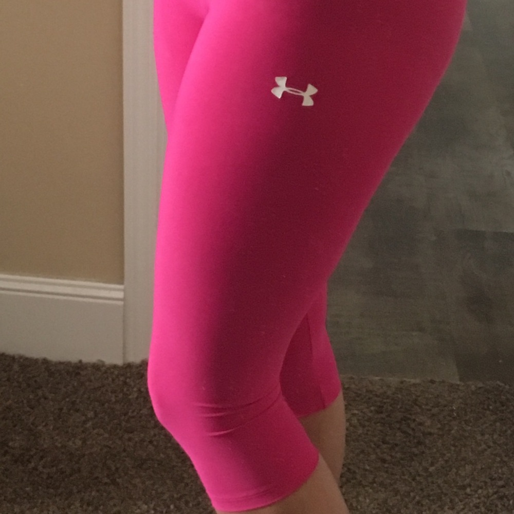 Under Armour Pink work out pants!